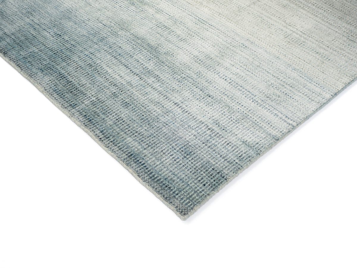 OCI Teppich ECOLINE blau handgeknüpfter Indien-Teppich