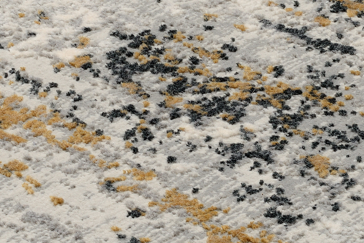 OCI Teppich ELEMENTS VITA grau-creme Vintage Designer Teppich