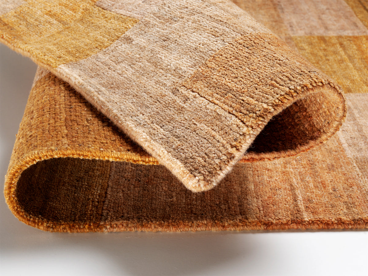 OCI Teppich ELEGANT NEW LIMA orange echter original handgeknüpfter Nepal-Teppich