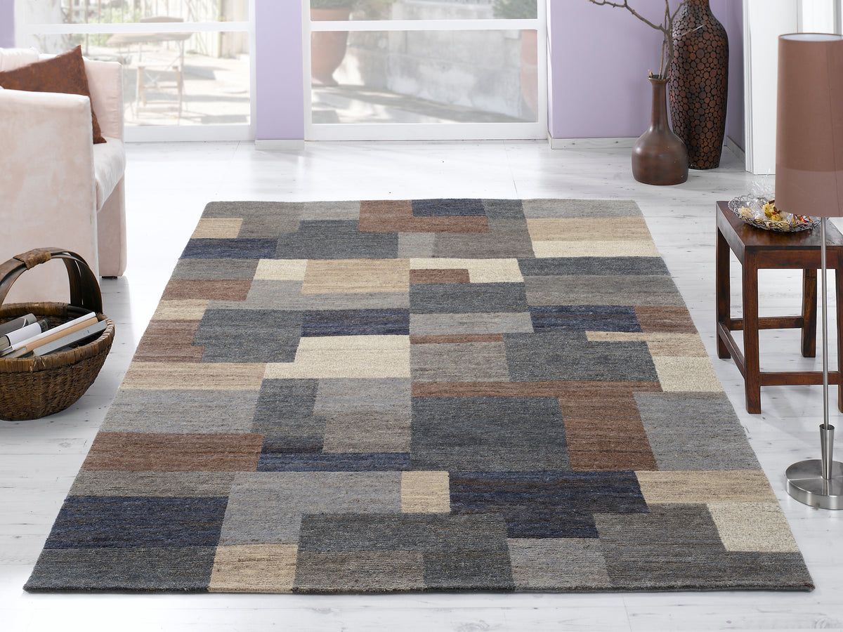 OCI Teppich ELEGANT NEW LIMA muskat echter original handgeknüpfter Nepal-Teppich