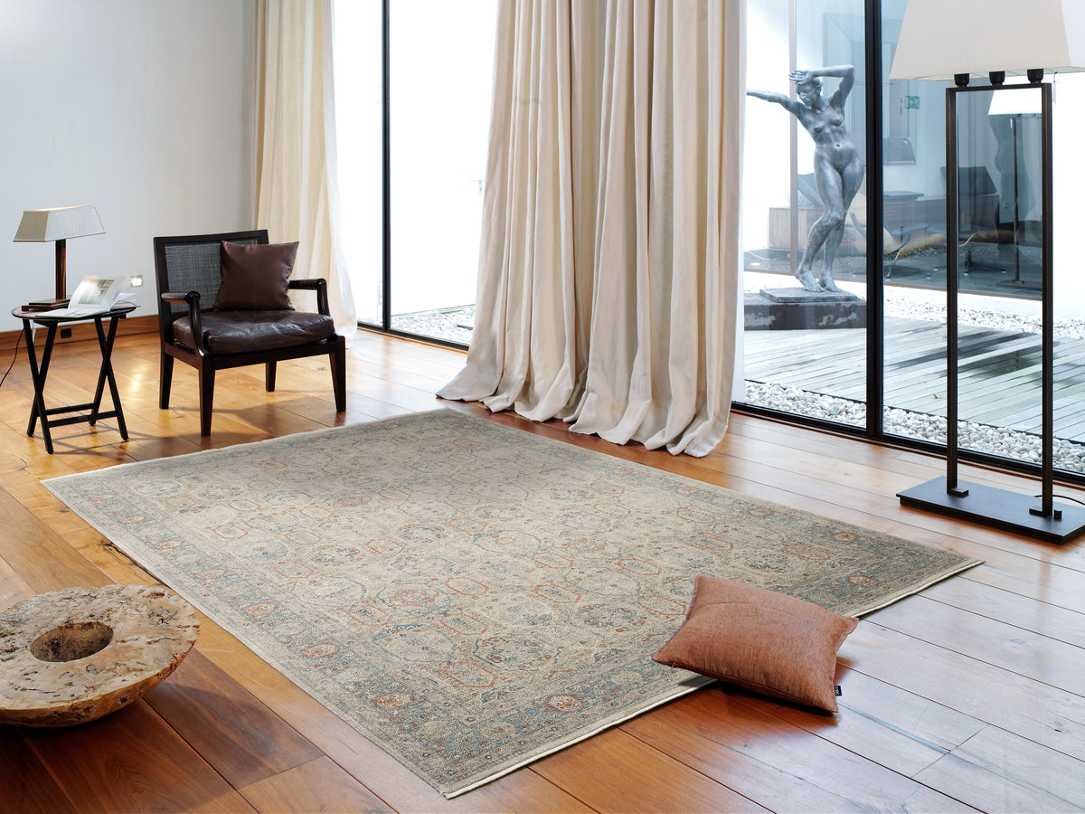 OCI Teppich DRAMA BLUE GRAND FASHION 02 Vintage Designer Teppich