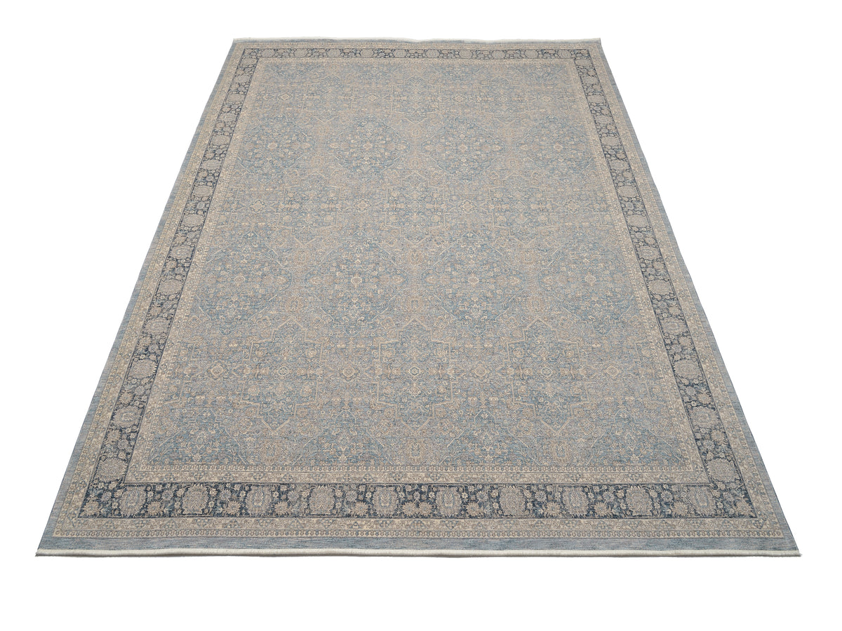 OCI Teppich DRAMA BLUE GRAND FASHION 02 Vintage Designer Teppich