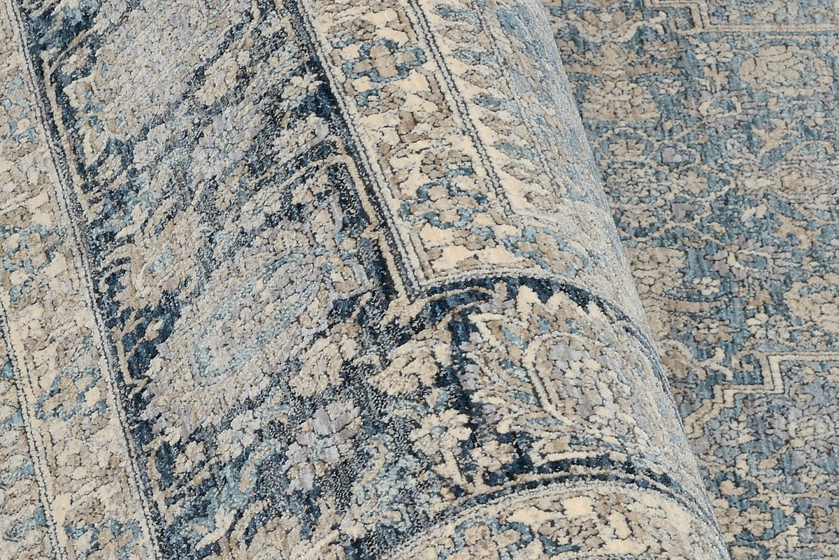 OCI Teppich DRAMA BLUE GRAND FASHION 02 Vintage Designer Teppich