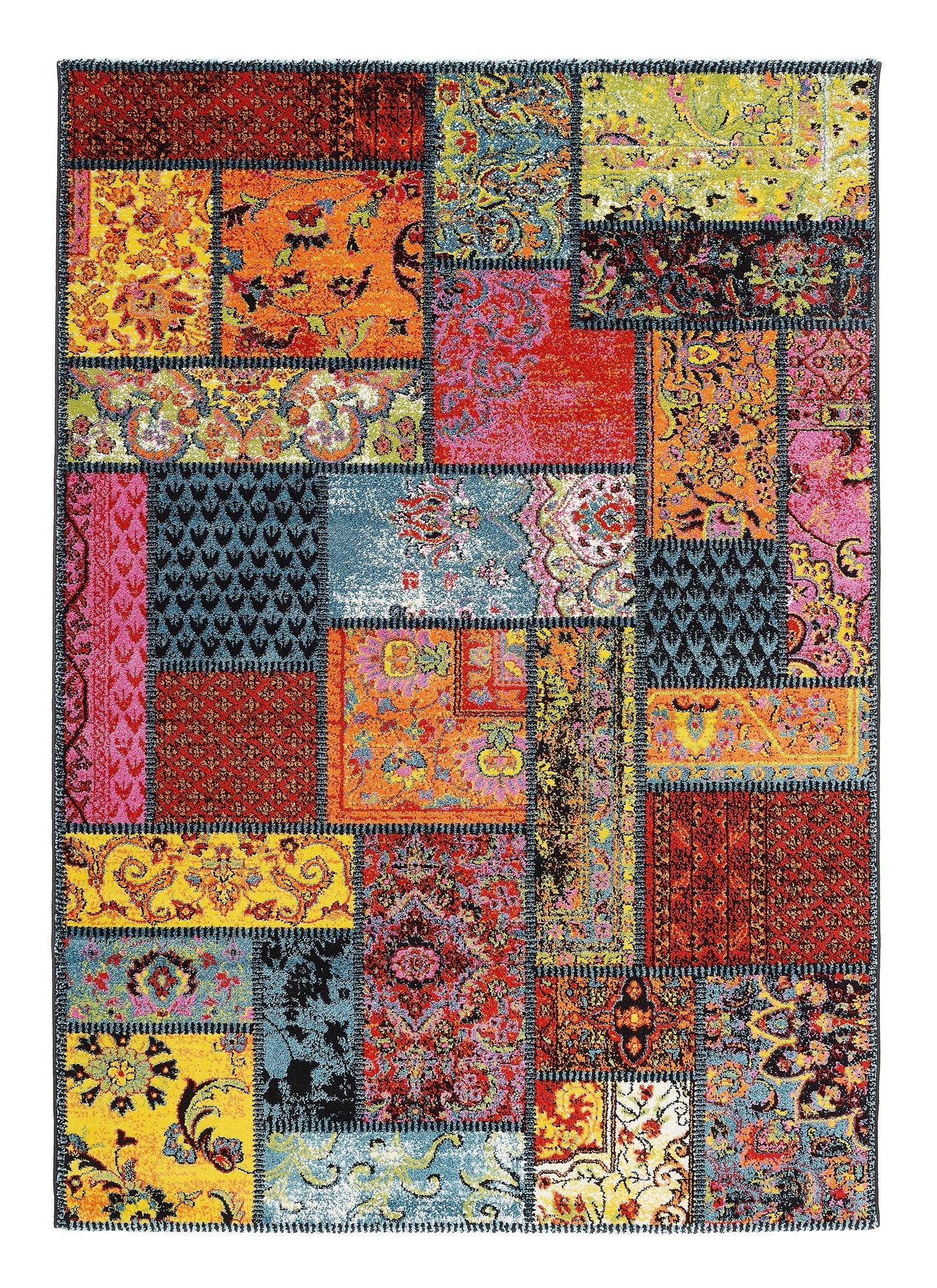 zeltteppich bunt OCI Teppich HAPPINESS ORI multicolor moderner Designer Teppich bunt
