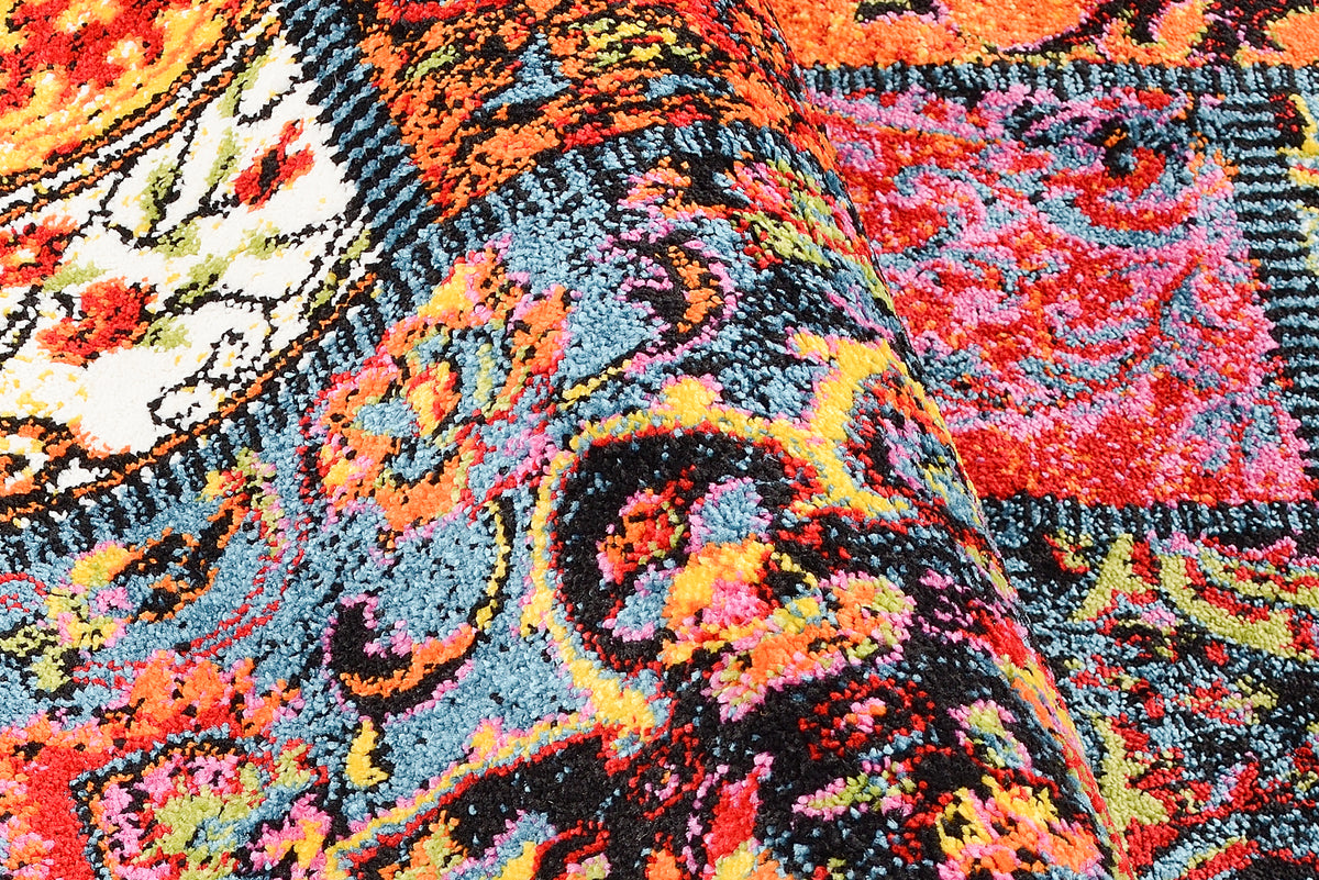 OCI Teppich HAPPINESS ORI multicolor moderner Designer Teppich bunt