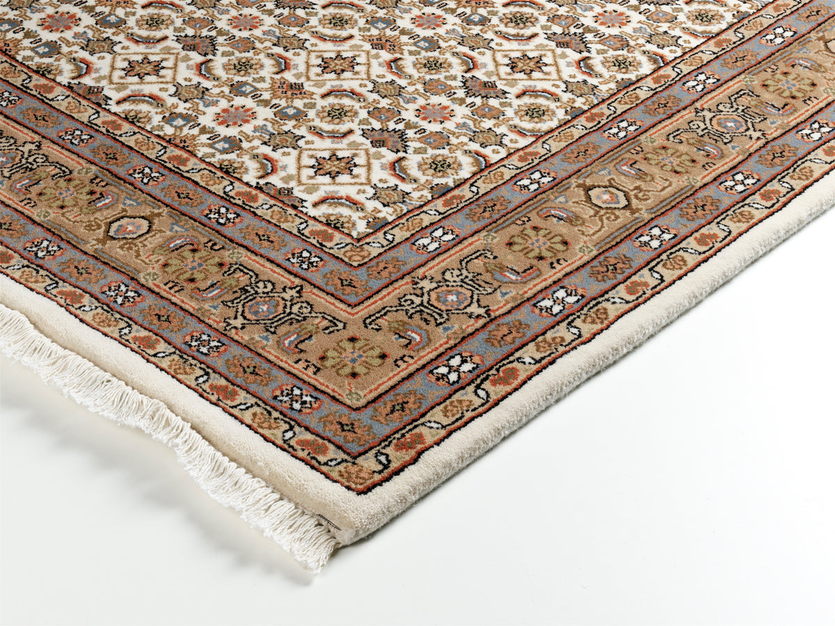 OCI Teppich HIMLA HERATI creme-beige echter klassischer Orient-Teppich handgeknüpft