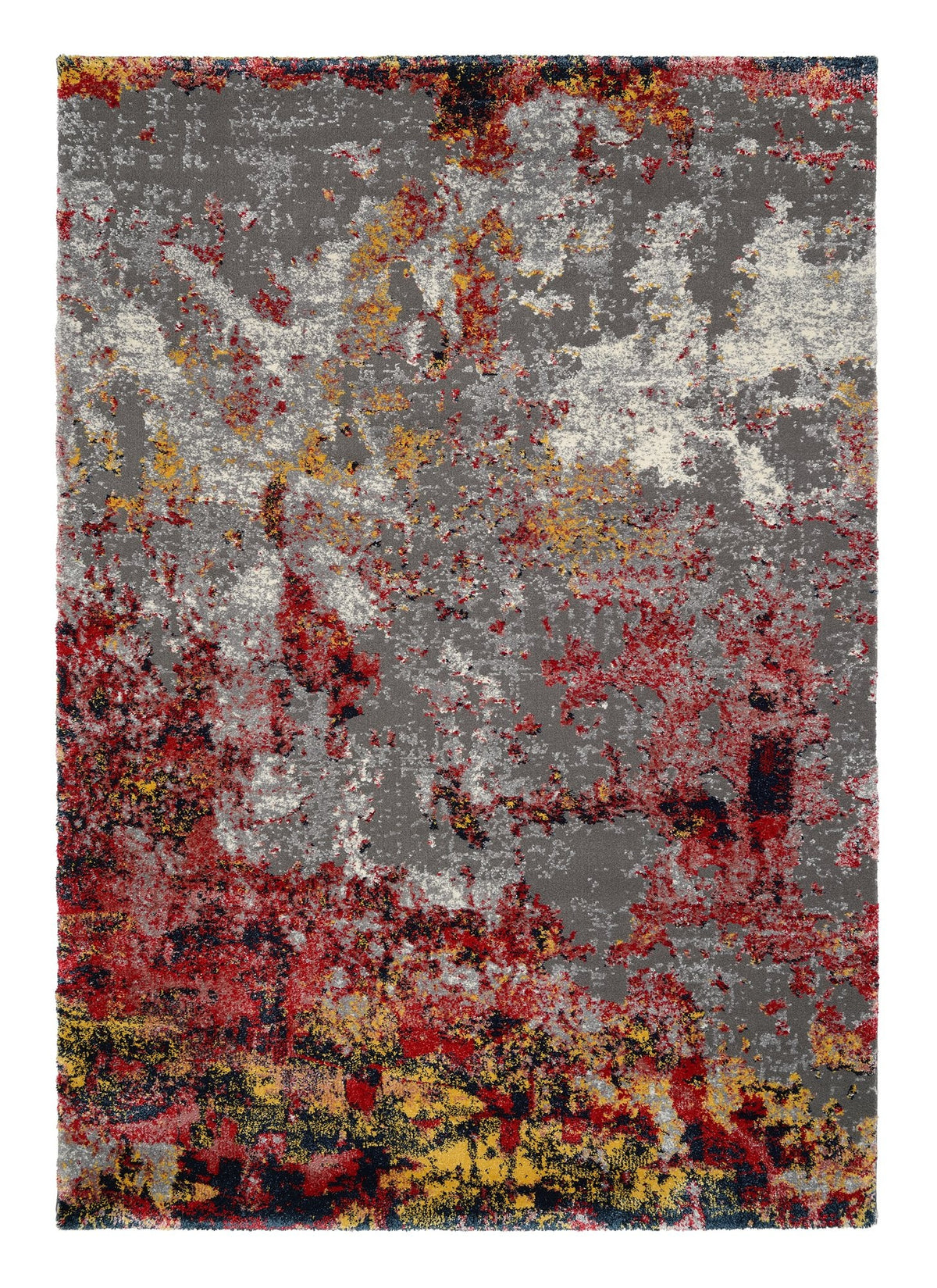 OCI Teppich HIGH AND LOW ONE multicolor weicher Shaggy Hochlor Langflor Teppich