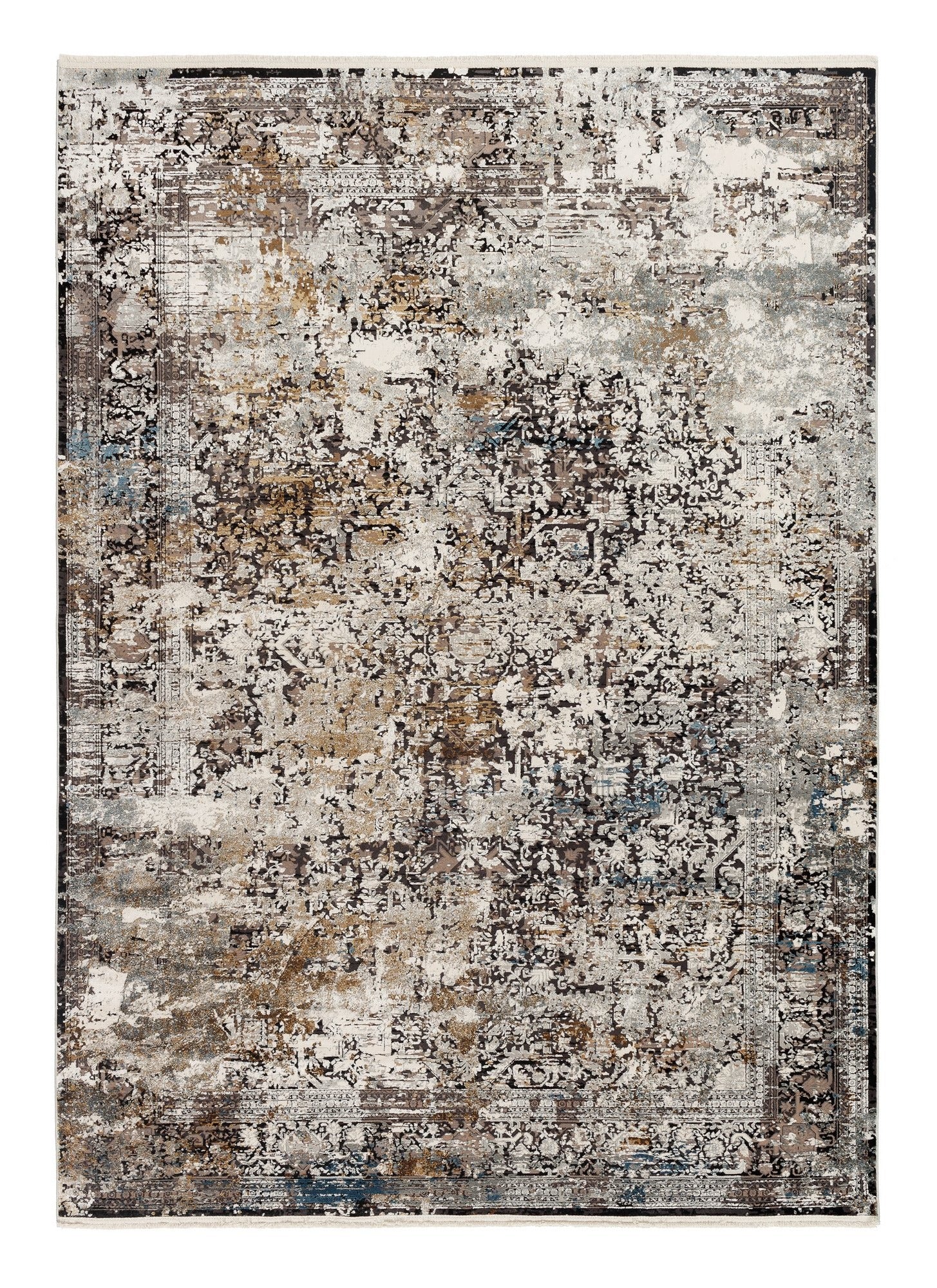 OCI Teppich IMPRESSION CASSINA grau-multicolor Vintage Designer Teppich