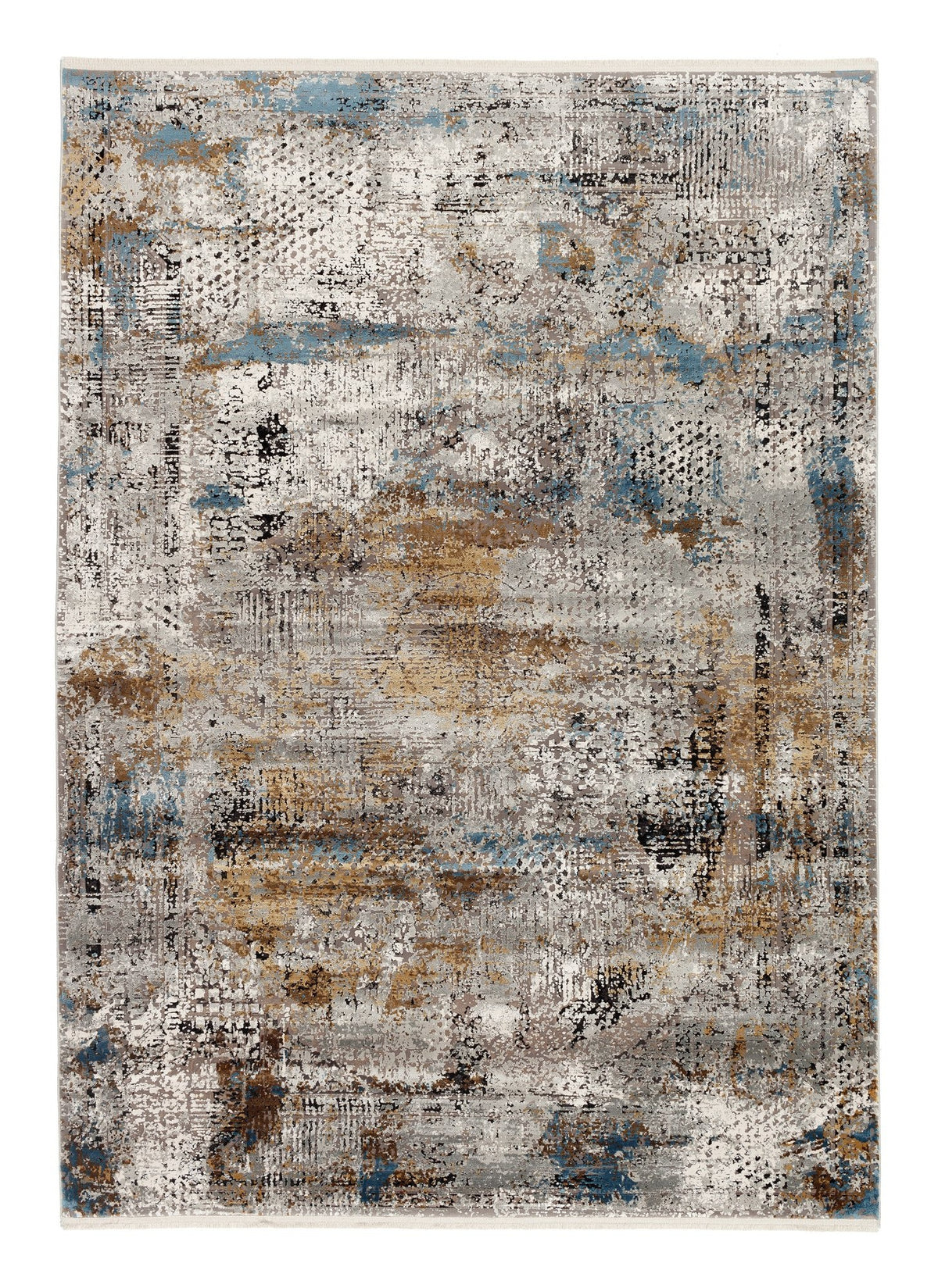 OCI Teppich IMPRESSION LUCERNE grau-multicolor Vintage Designer Teppich