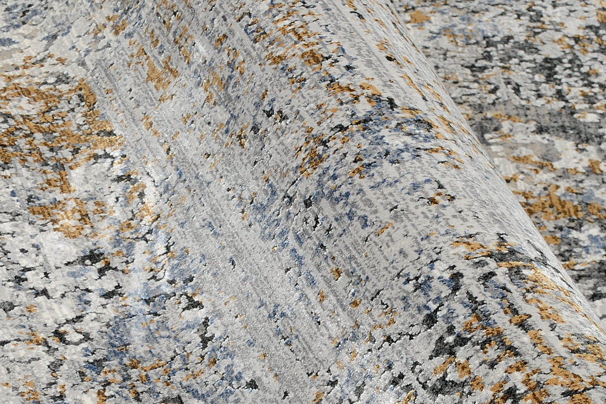 OCI Teppich IMPRESSION VERA grau-multicolor Vintage Designer Teppich