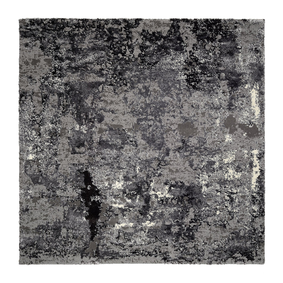 OCI Teppich JUWEL LIRAY grau-mix Quadratisch weicher Shaggy Hochlor Langflor Teppich