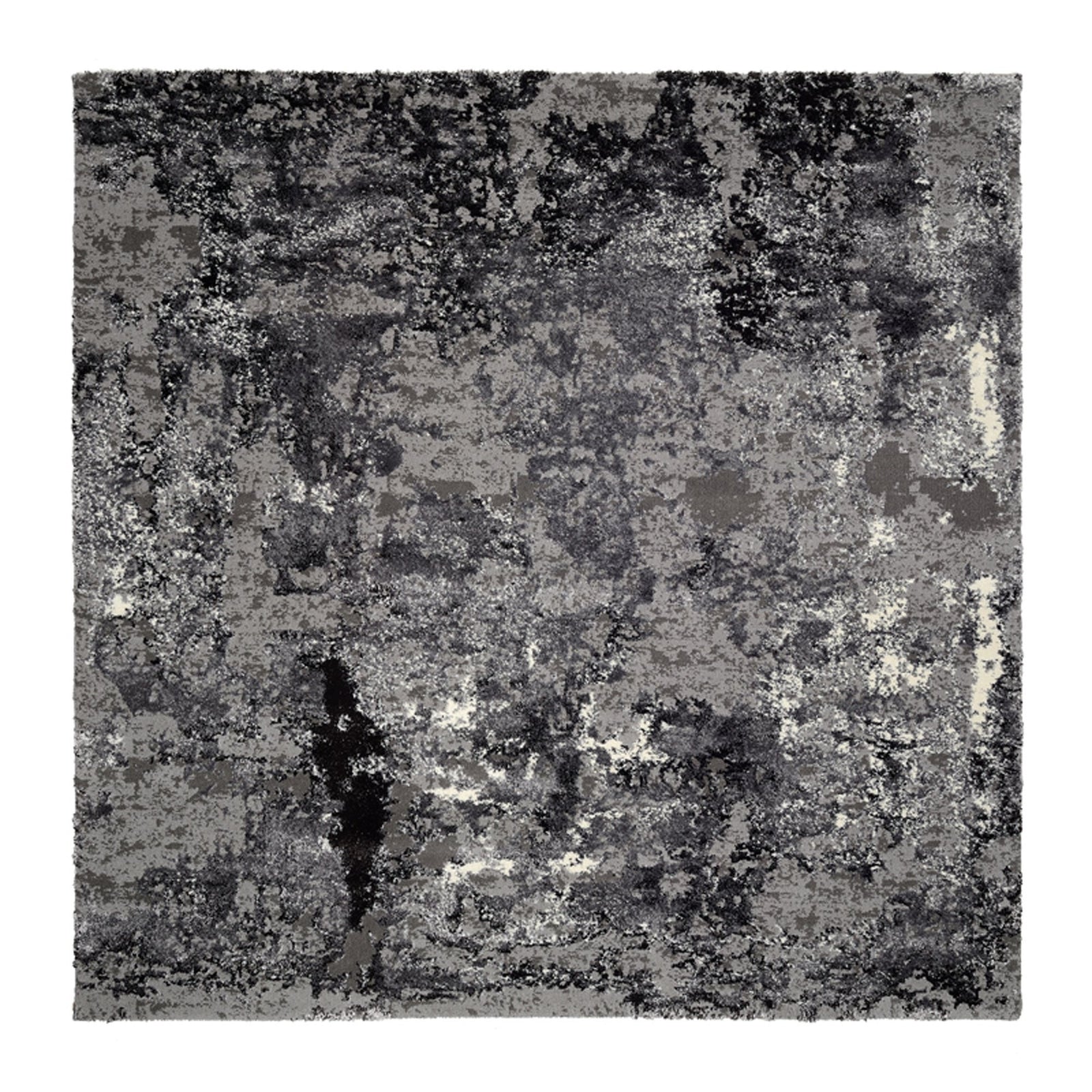 OCI Teppich JUWEL LIRAY grau-mix Quadratisch weicher Shaggy Hochlor Langflor Teppich