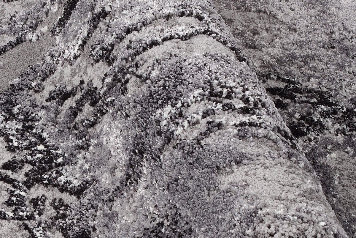 OCI Teppich JUWEL LIRAY grau-mix weicher Shaggy Hochlor Langflor Teppich