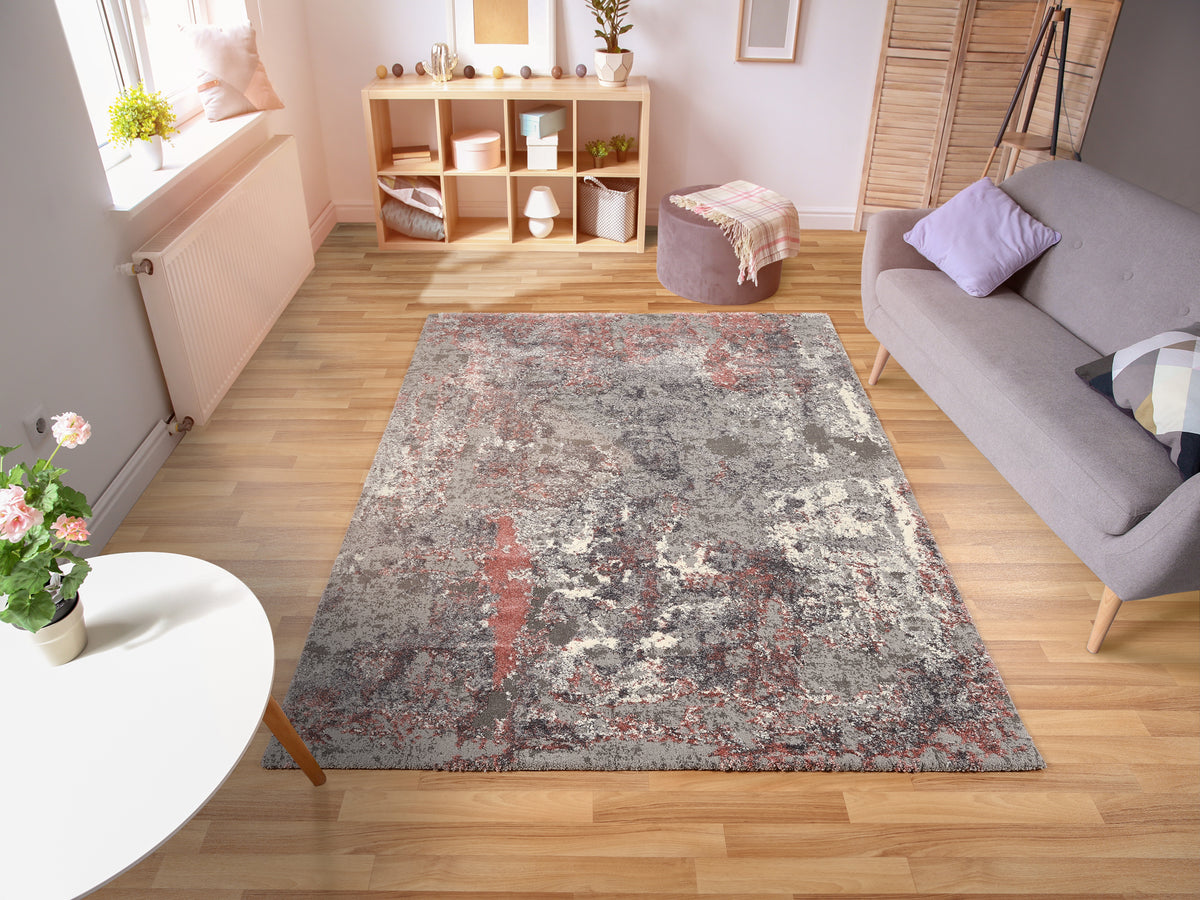 OCI Teppich JUWEL LIRAY rosenholz weicher Shaggy Hochlor Langflor Teppich