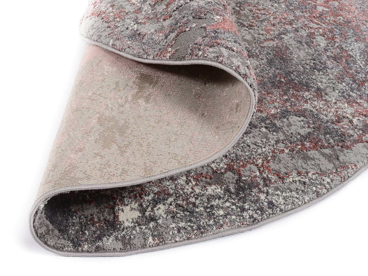 OCI Teppich JUWEL LIRAY rosenholz weicher Shaggy Hochlor Langflor Teppich