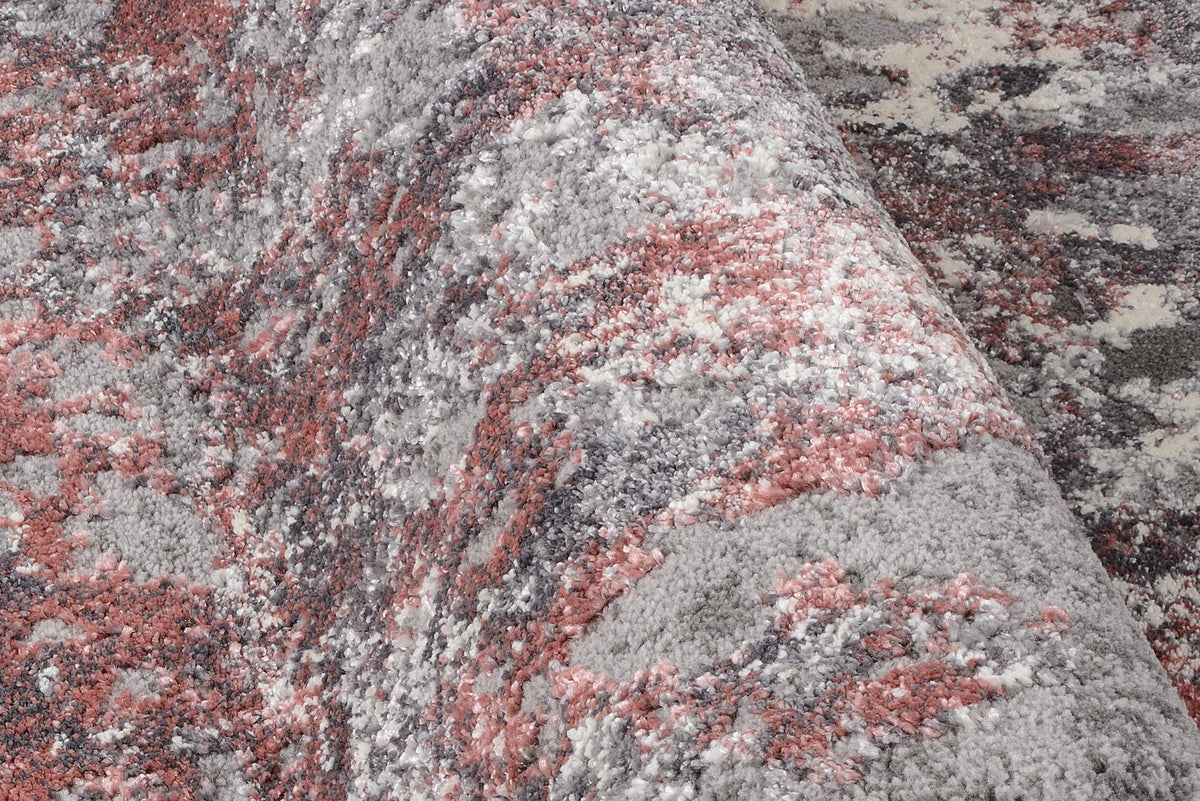 OCI Teppich JUWEL LIRAY rosenholz Läufer weicher Shaggy Hochlor Langflor Teppich