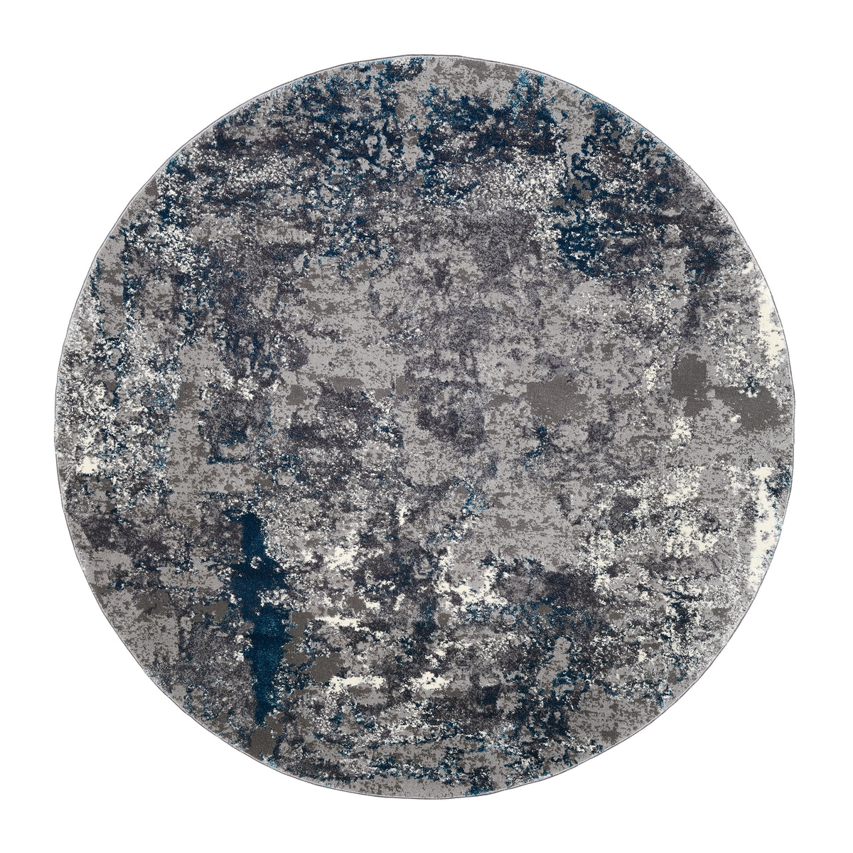 OCI Teppich JUWEL LIRAY grau-petrol weicher Shaggy Hochlor Langflor Teppich