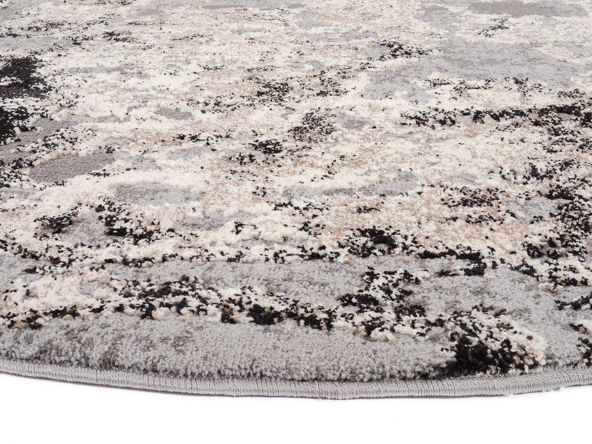 OCI Teppich JUWEL LIRAY h.grau weicher Shaggy Hochlor Langflor Teppich