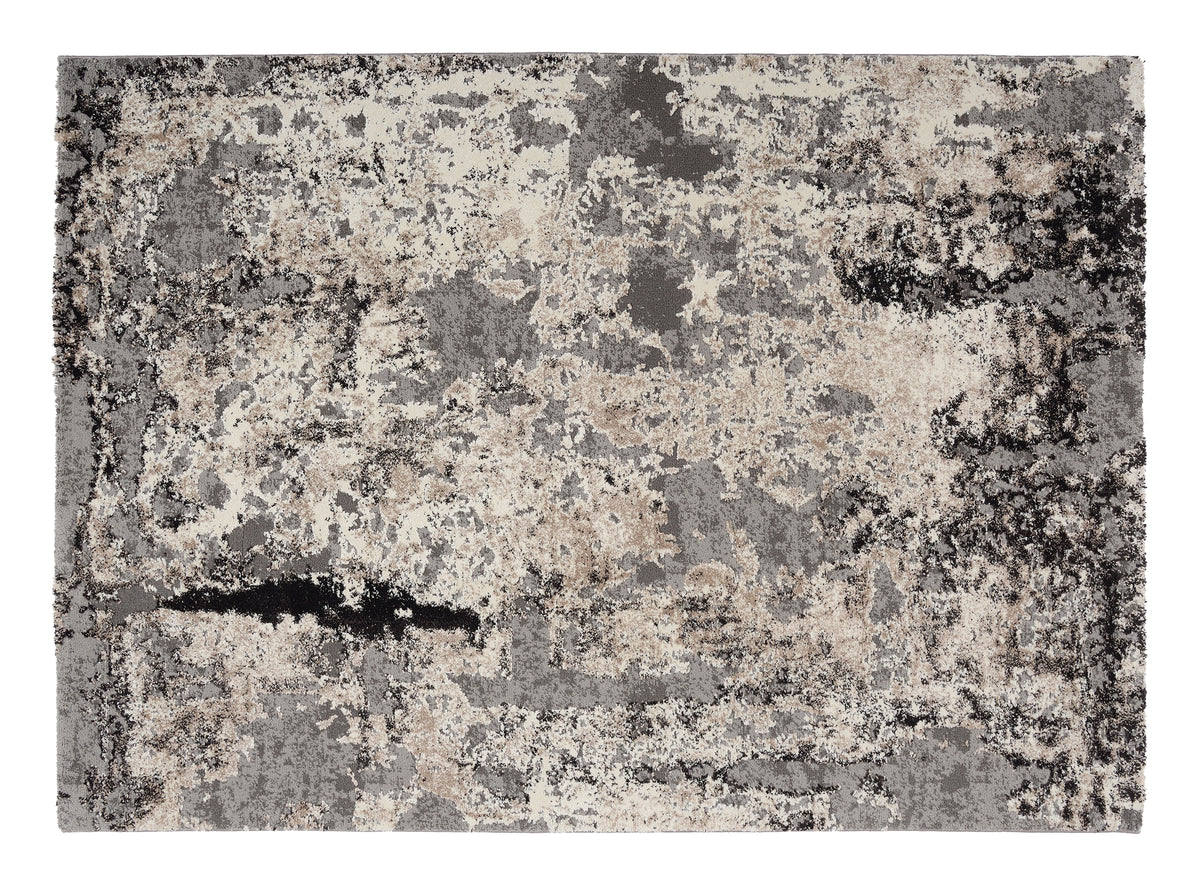 OCI Teppich JUWEL LIRAY h.grau weicher Shaggy Hochlor Langflor Teppich