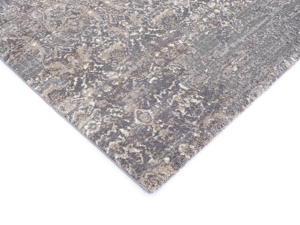 OCI Teppich JUWEL SILENTA braun-beige weicher Shaggy Hochlor Langflor Teppich