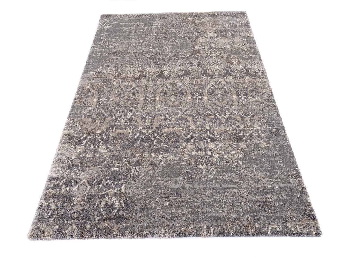 OCI Teppich JUWEL SILENTA braun-beige weicher Shaggy Hochlor Langflor Teppich