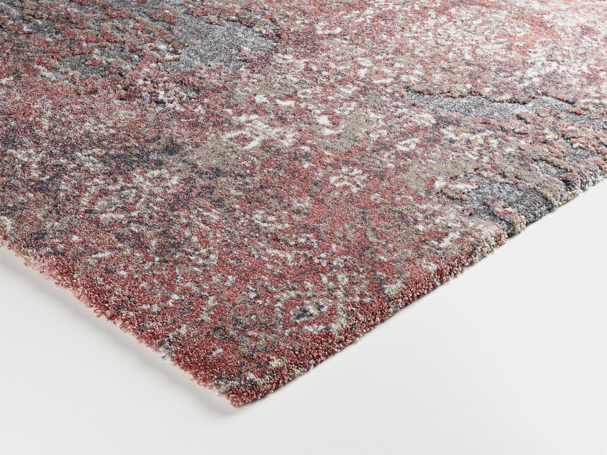 OCI Teppich JUWEL SILENTA rosenholz weicher Shaggy Hochlor Langflor Teppich