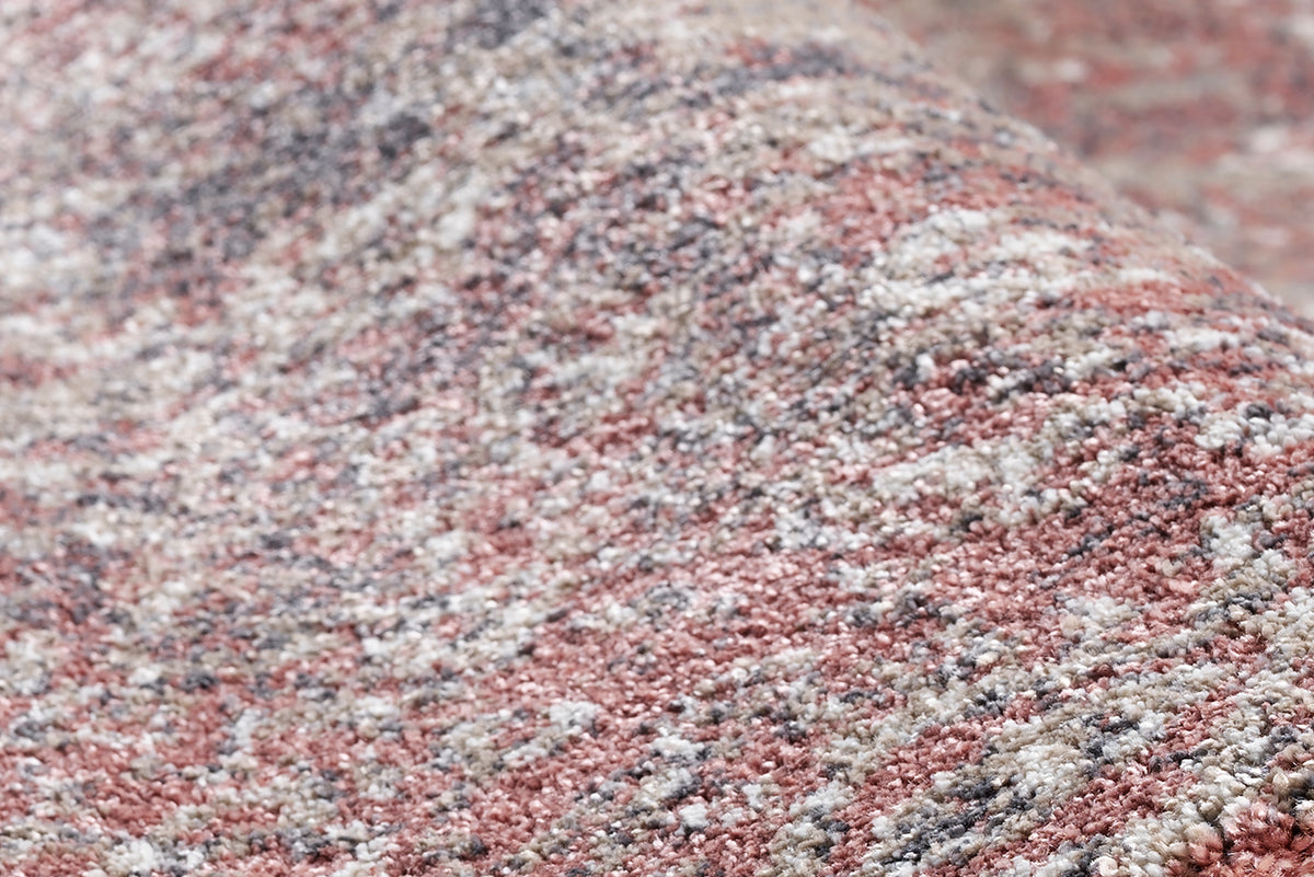 OCI Teppich JUWEL SILENTA rosenholz weicher Shaggy Hochlor Langflor Teppich