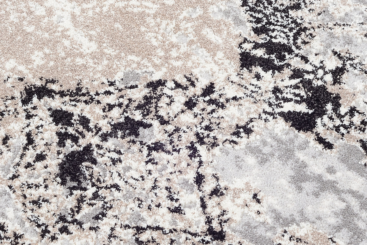 OCI Teppich JUWEL DRAMATICA braun-beige weicher Shaggy Hochlor Langflor Teppich