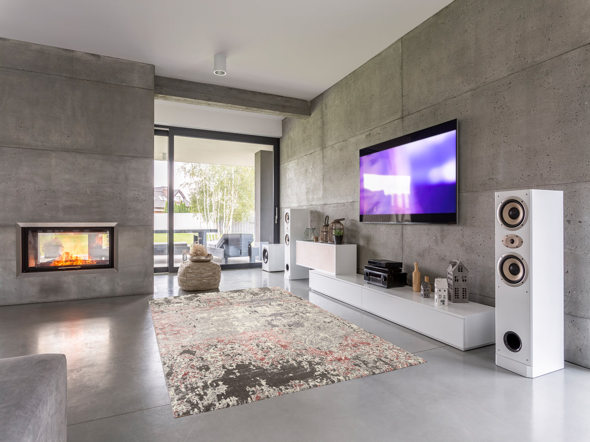 OCI Teppich JUWEL DRAMATICA rosenholz weicher Shaggy Hochlor Langflor Teppich