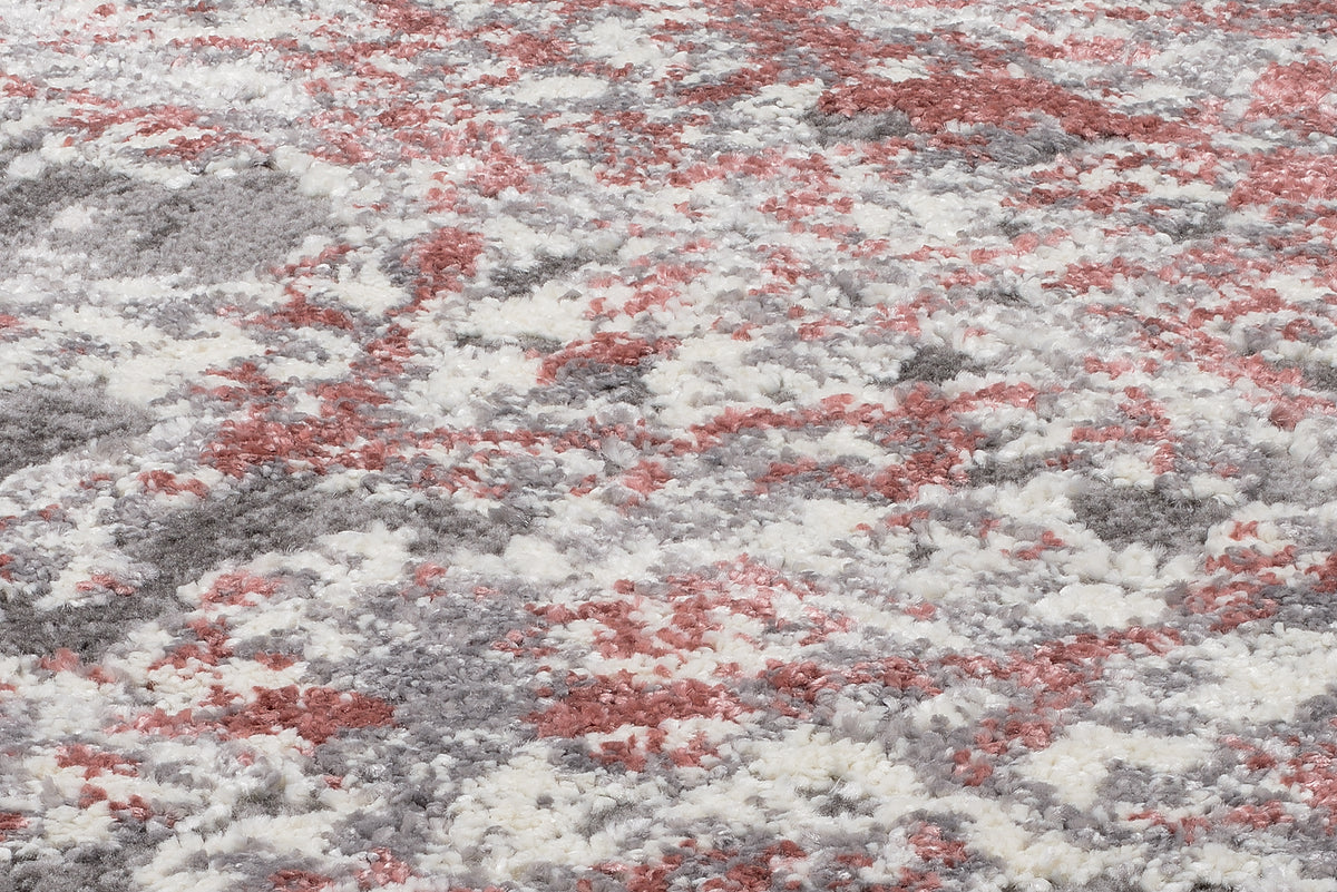 OCI Teppich JUWEL DRAMATICA rosenholz weicher Shaggy Hochlor Langflor Teppich