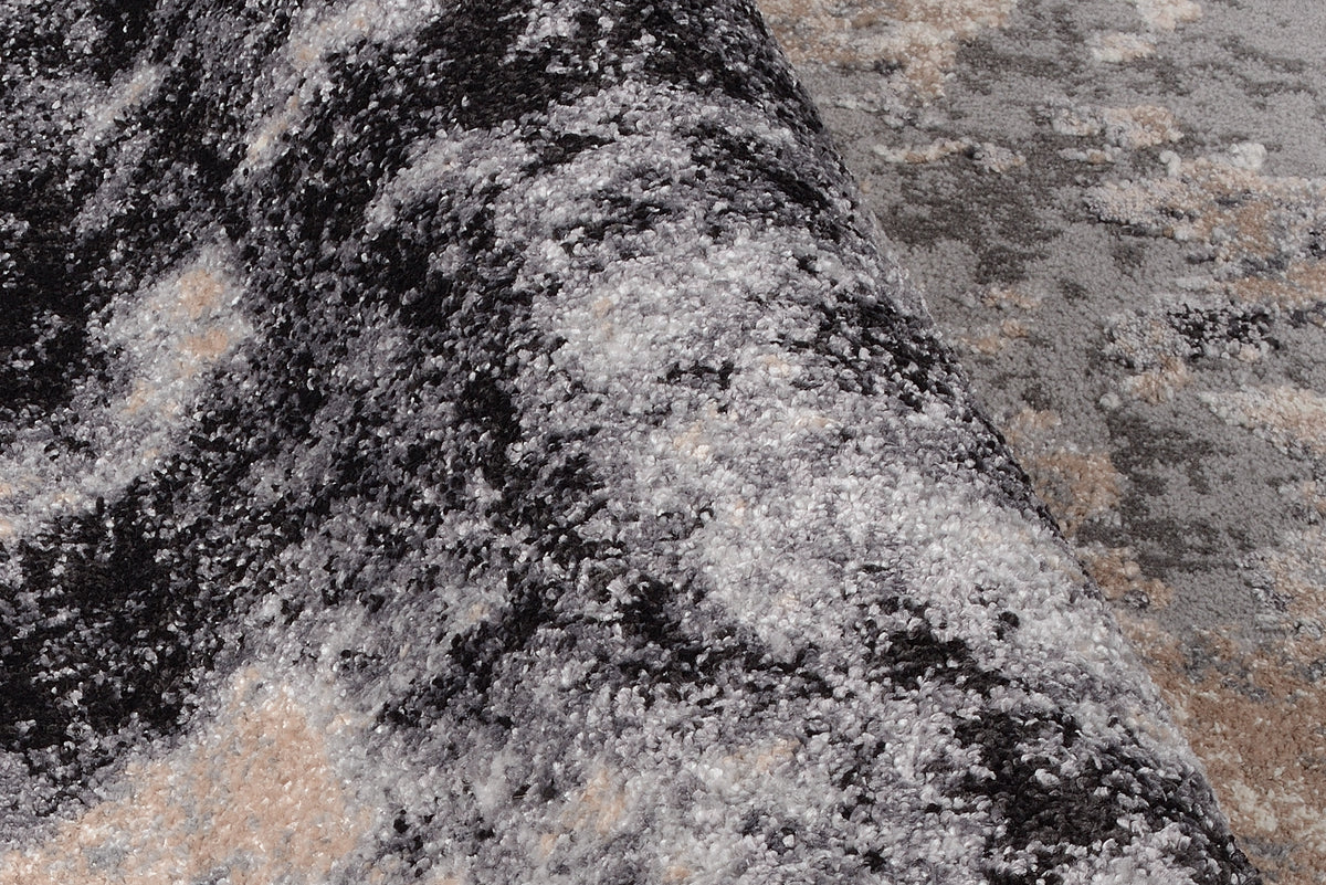 OCI Teppich JUWEL AWARA h.grau weicher Shaggy Hochlor Langflor Teppich