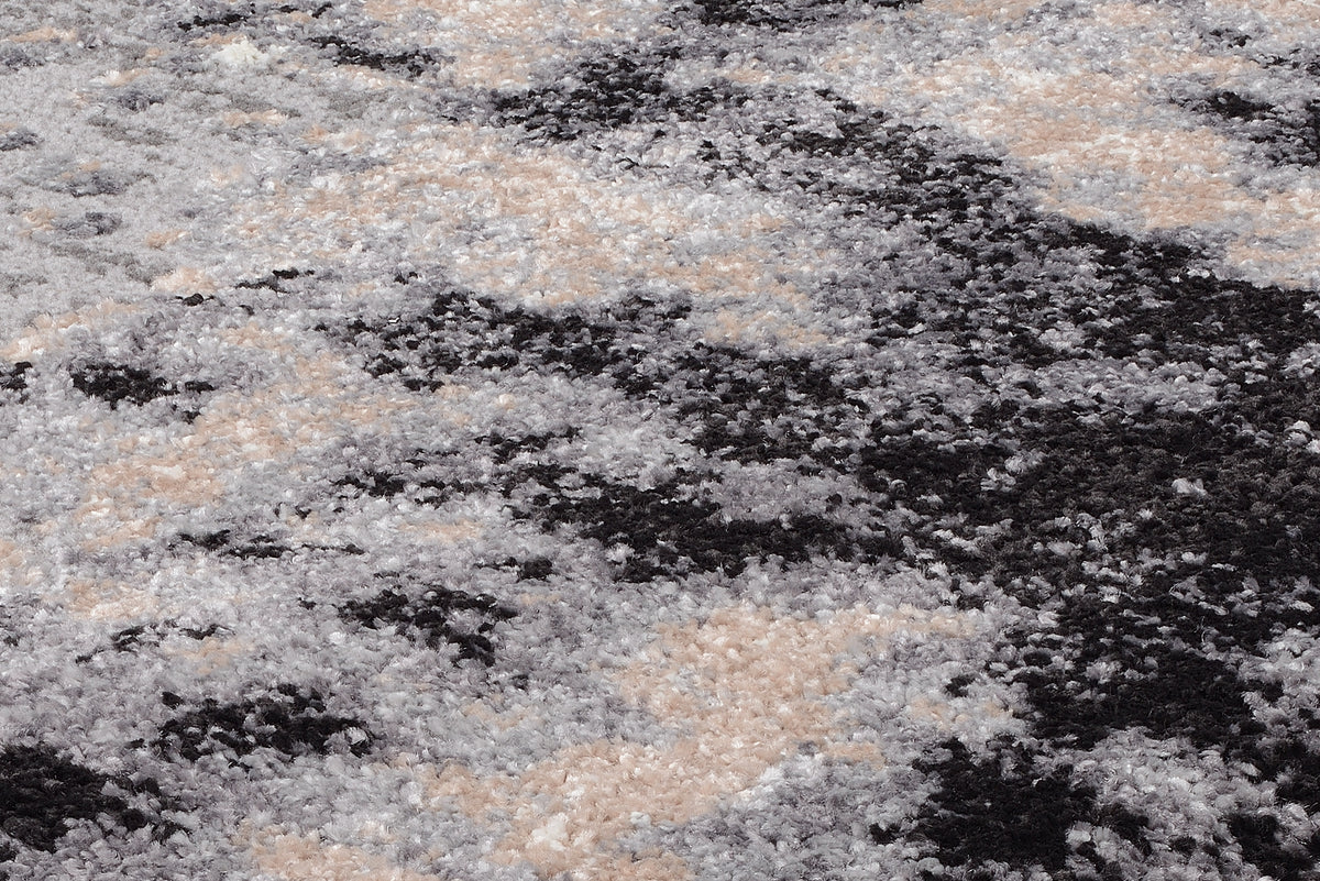 OCI Teppich JUWEL AWARA h.grau weicher Shaggy Hochlor Langflor Teppich