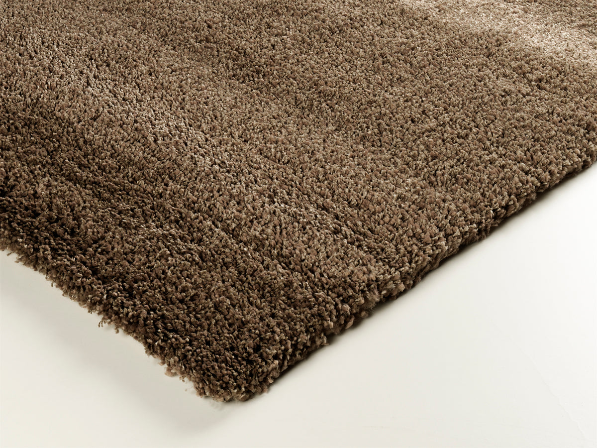 OCI Teppich LOBBY SHAGGY h.braun Quadratisch Hochflor Langflor Teppich