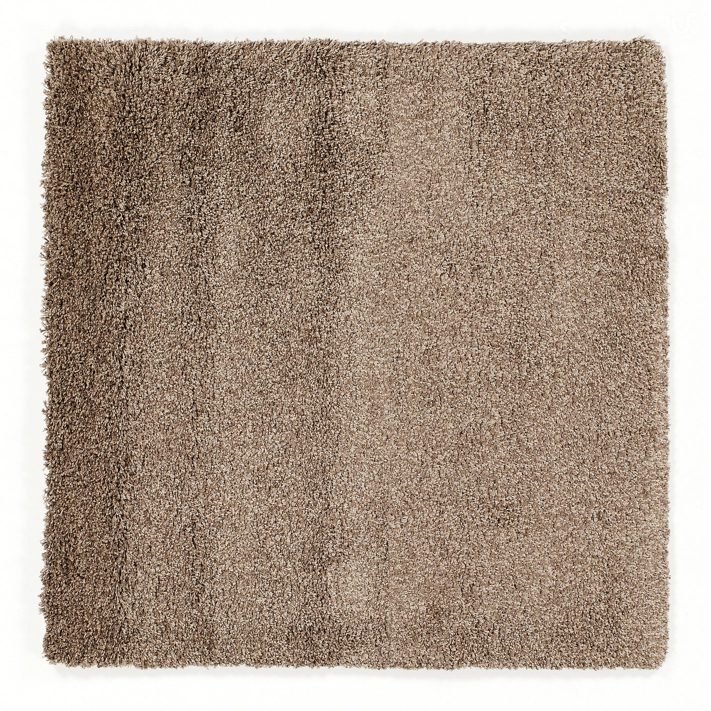 OCI Teppich LOBBY SHAGGY h.braun Quadratisch Hochflor Langflor Teppich