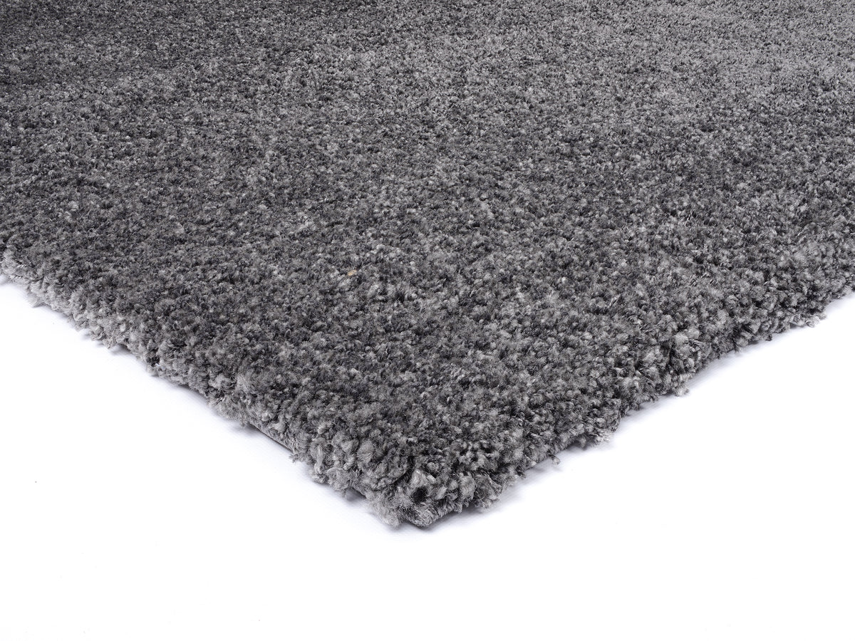 OCI Teppich LOBBY SHAGGY dk.grau Hochflor Langflor Teppich