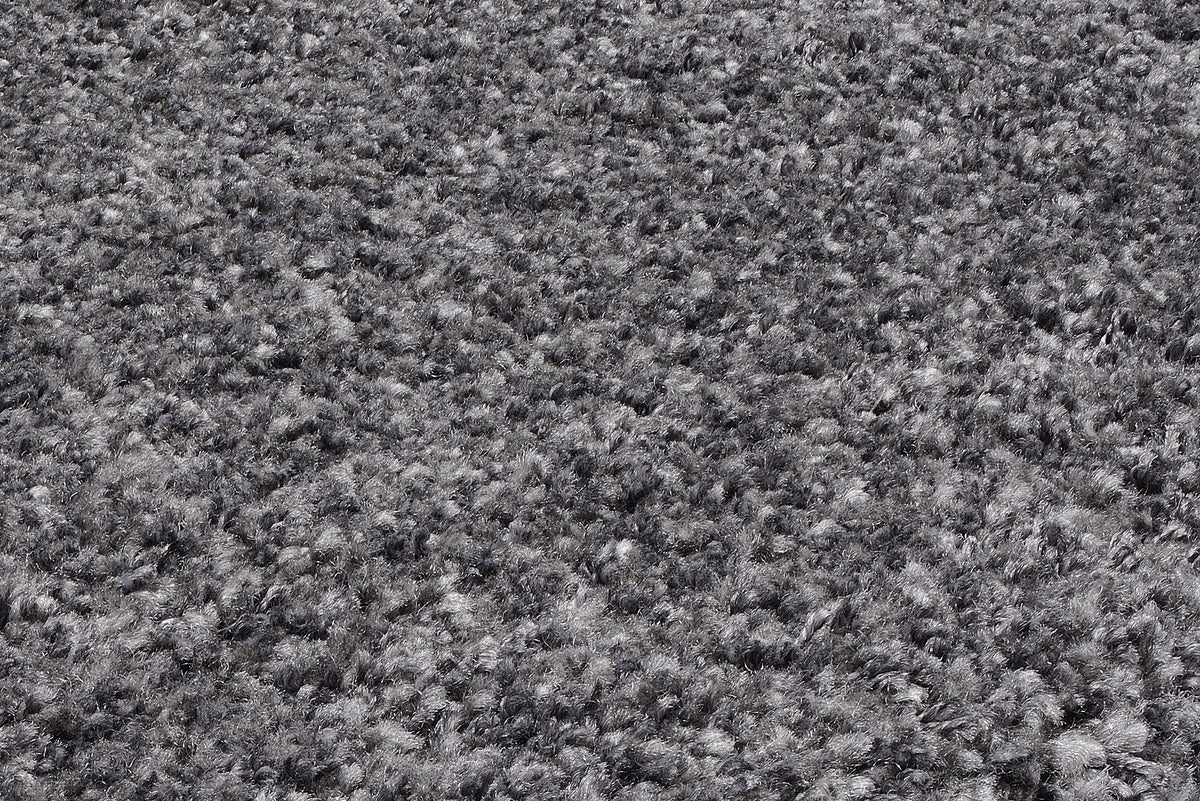 OCI Teppich LOBBY SHAGGY dk.grau Quadratisch Hochflor Langflor Teppich