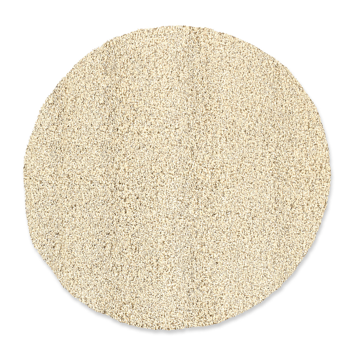 OCI Teppich LOBBY SHAGGY creme Rund Hochflor Langflor Teppich