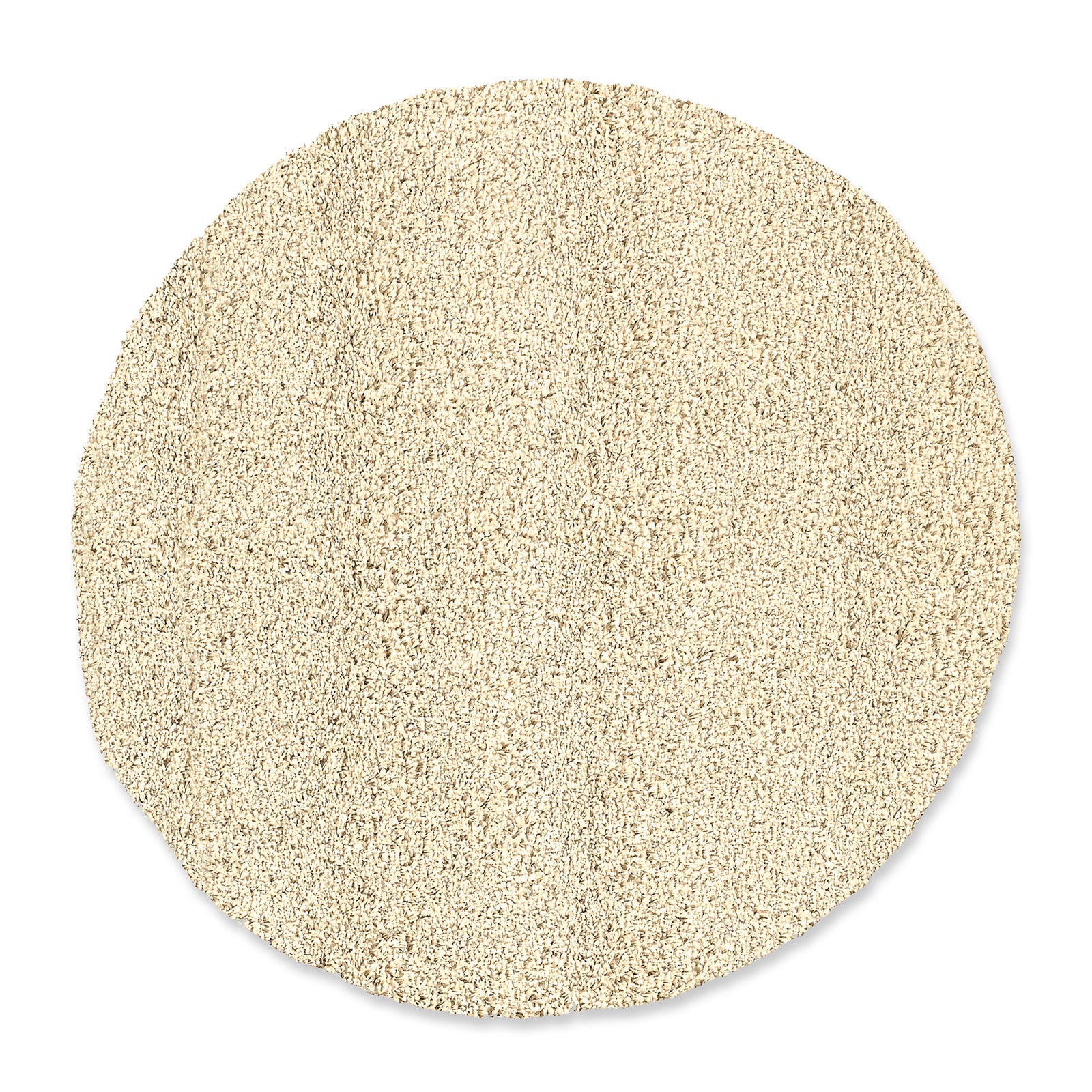 OCI Teppich LOBBY SHAGGY creme Rund Hochflor Langflor Teppich