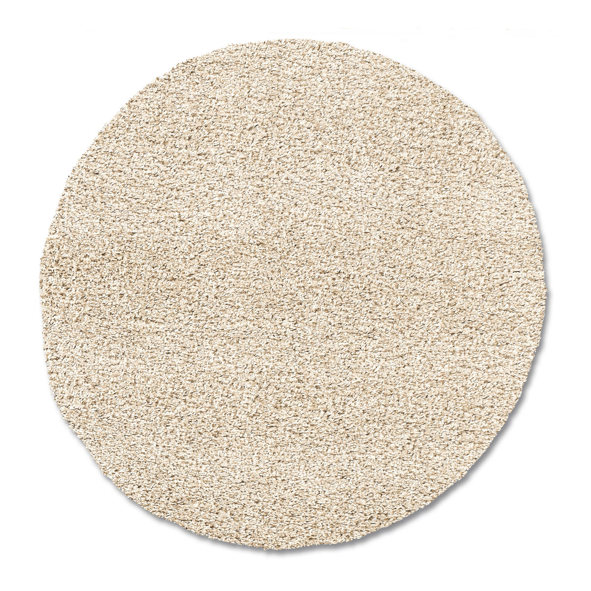 OCI Teppich LOBBY SHAGGY beige-mix Rund Hochflor Langflor Teppich