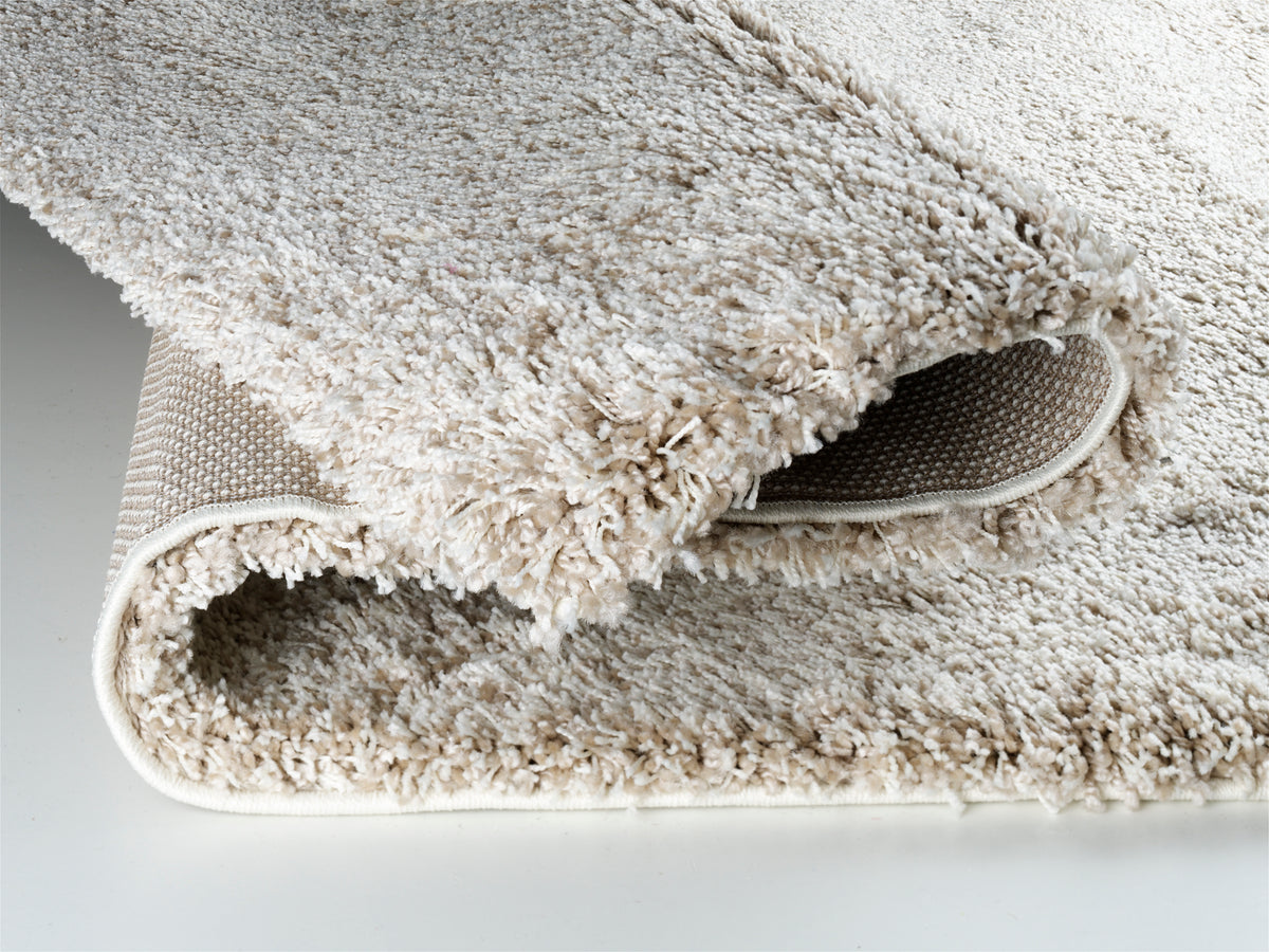 OCI Teppich LOBBY SHAGGY beige-mix Quadratisch Hochflor Langflor Teppich