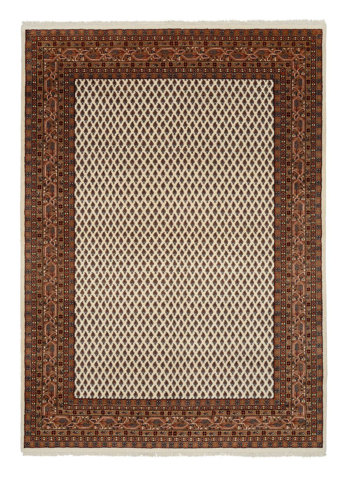 OCI Teppich INDO MIR CREME SAKKI MIR echter klassischer Orient-Teppich handgeknüpft