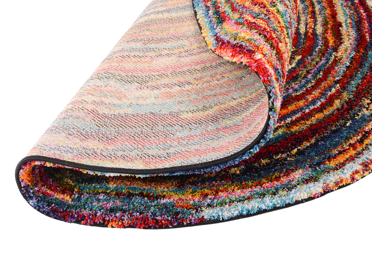 OCI Teppich SIXTEEN FACE multicolor Designer Hochflor-Langflor-Teppich