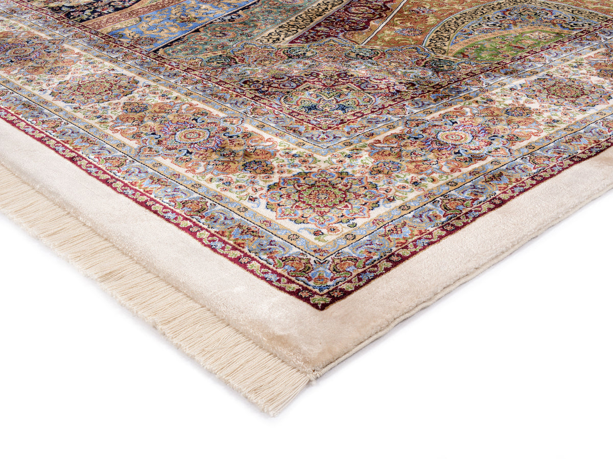 OCI Teppich SILK LINE SHAH ABBAS multicolor Orient Teppich