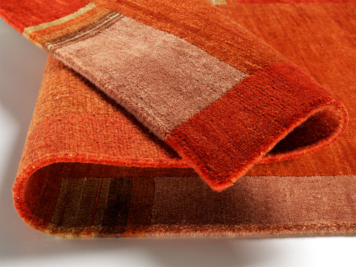 OCI Teppich SENSATION SILK LAKIR kastanie echter original handgeknüpfter Nepal-Teppich