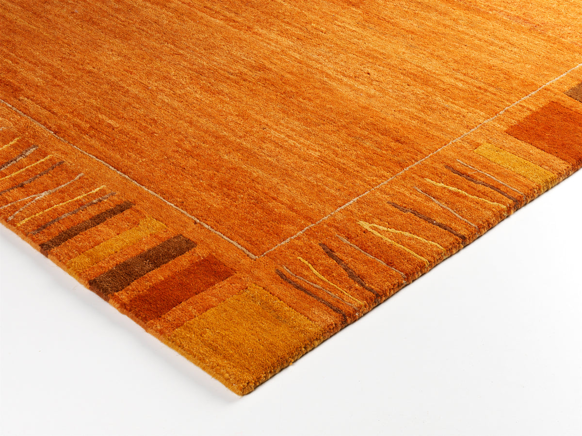 OCI Teppich SENSATION SILK REKHI kupfer echter original handgeknüpfter Nepal-Teppich