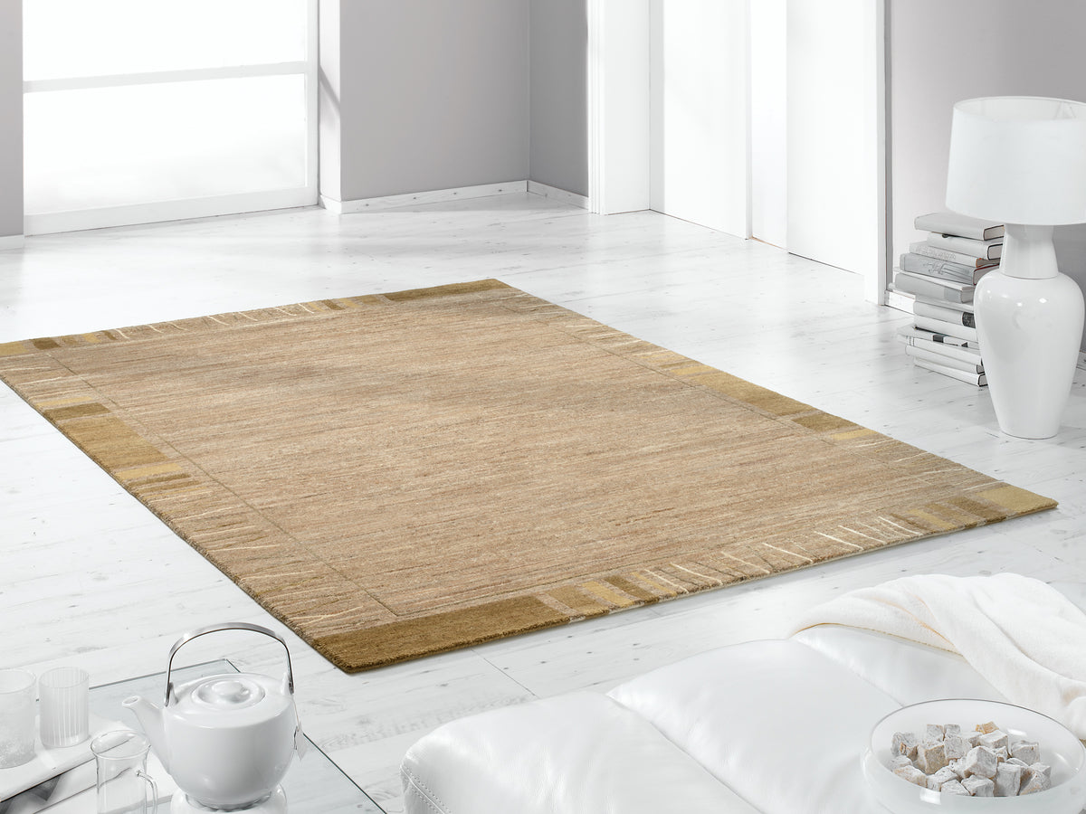 OCI Teppich SENSATION SILK REKHI natur echter original handgeknüpfter Nepal-Teppich