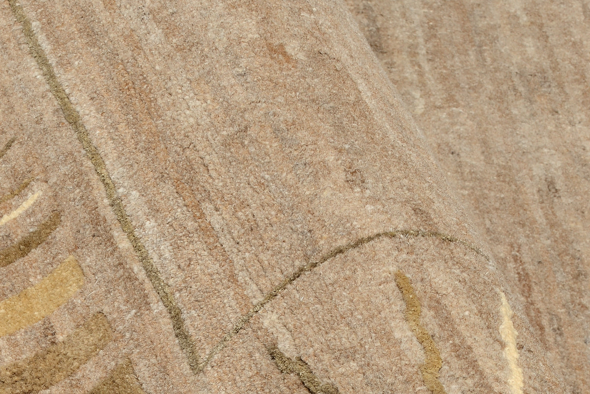 OCI Teppich SENSATION SILK REKHI natur echter original handgeknüpfter Nepal-Teppich