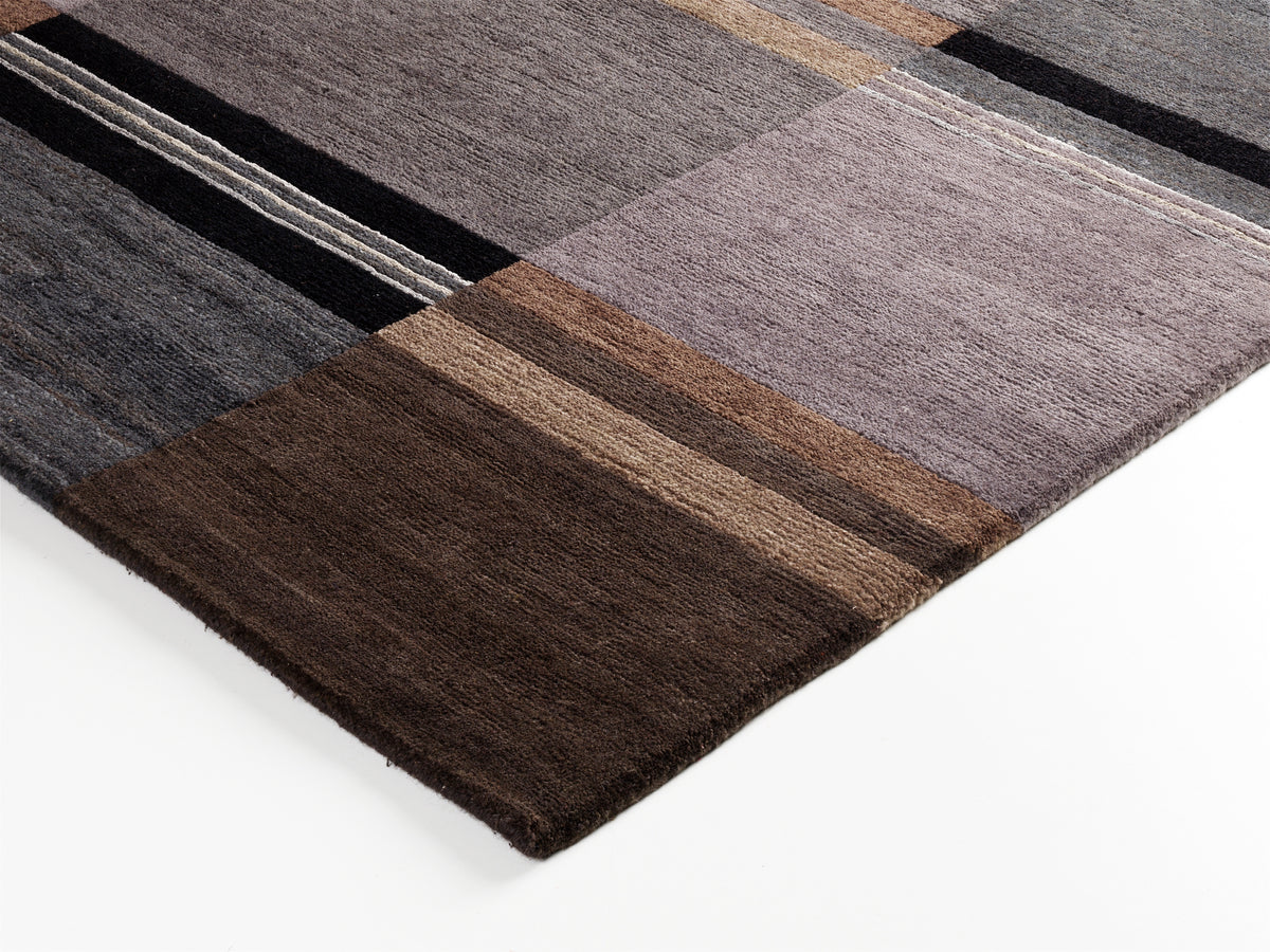 OCI Teppich SENSATION SILK SOYA dk.grau echter original handgeknüpfter Nepal-Teppich