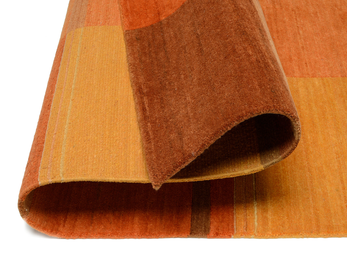 OCI Teppich SENSATION SILK SOYA kupfer echter original handgeknüpfter Nepal-Teppich