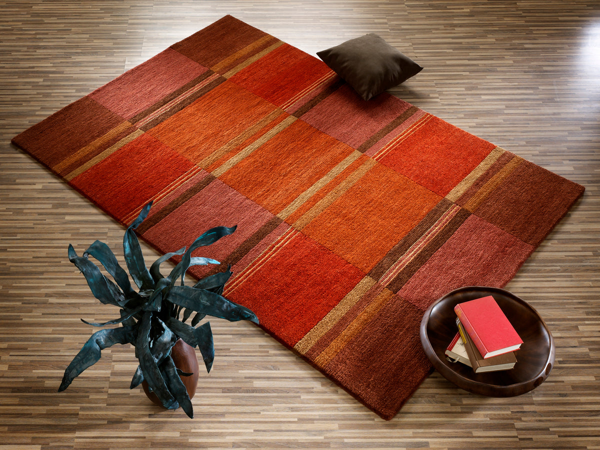 OCI Teppich SENSATION SILK SOYA kastanie echter original handgeknüpfter Nepal-Teppich